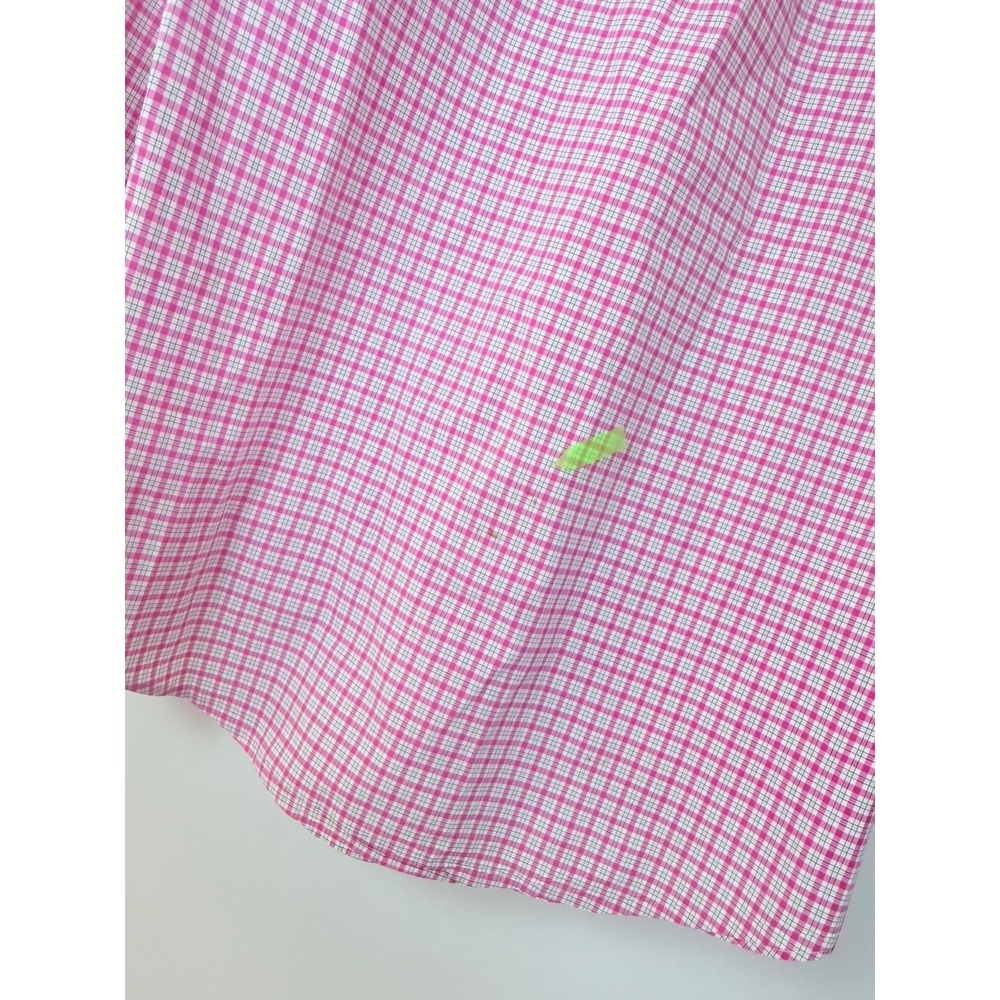 READ Ralph Lauren Mens Pony Pink Plaid Button Down Shirt Long Sleeve Top M - Picture 7 of 15